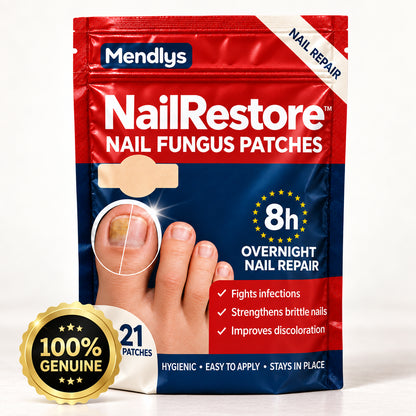 Mendlys NailRestore con sigillo dorato